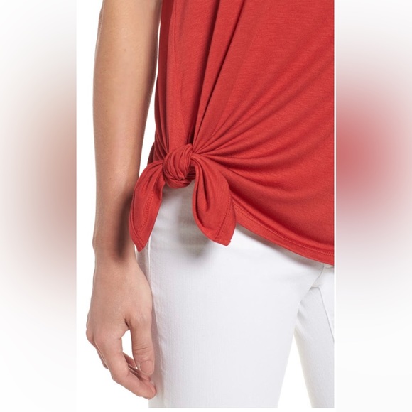 Caslon Knot Front Top - Picture 4 of 9